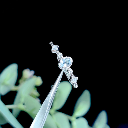 アクアマリンシルバーリング | Emera ONLINE SHOP