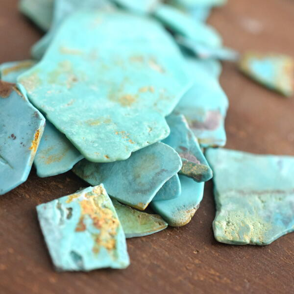 ブルースカイ鉱山　ターコイズ　スラブ