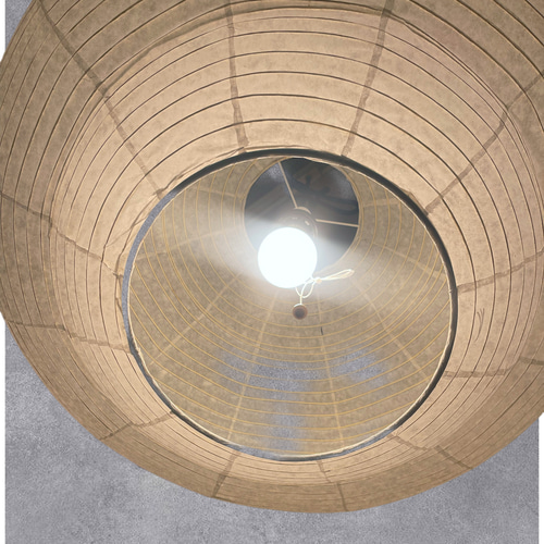 岐阜径55㎝和紙提灯中雲型照明ペンダント1灯付き 岐阜径55㎝和紙提灯中雲型照明ペンダント1灯 その他素材 けん 通販