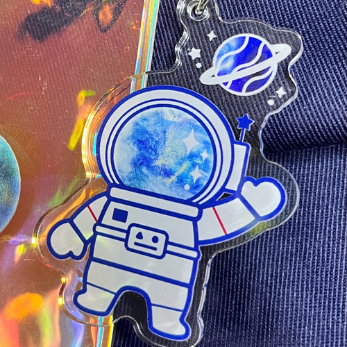 完売御礼】見習い宇宙飛行士くん アクリルキーホルダー その他
