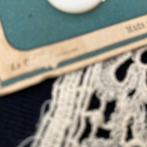 フランスアンティーク ガラスボタンシート ボタン chezyuno 通販