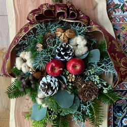 ⬛︎モモンガ⬛︎フレッシュミモザのリース オーダーメイド】 フレッシュ ミモザリース リース Couronne♡mignonne