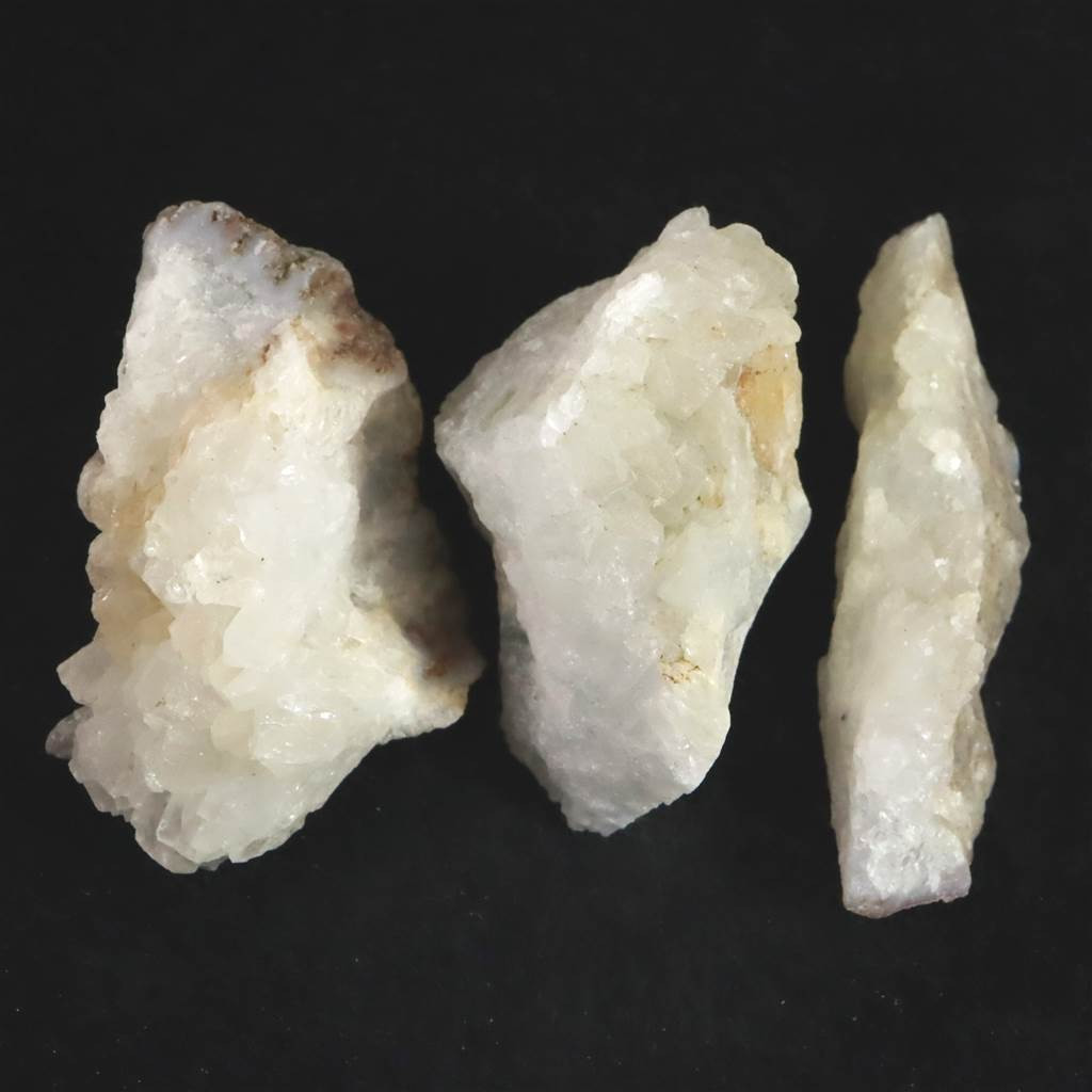 H&E社 アナンダライト  原石 3個セット  102.7g #93772