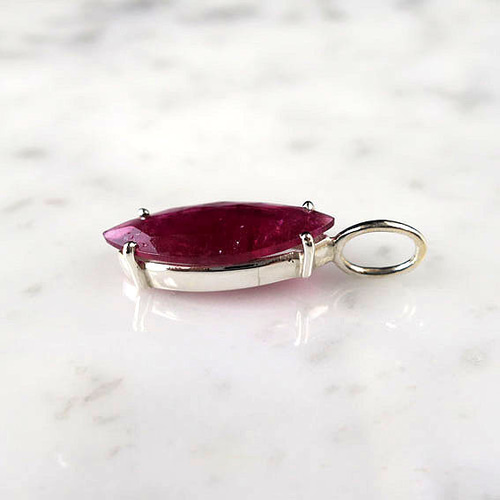ルベライト】ピンクトルマリン・シルバーペンダント ペンダントトップ