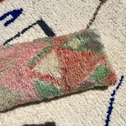 ポンポン ブランケット 毛布 ラグ pompom blanket ブルー 大 その他