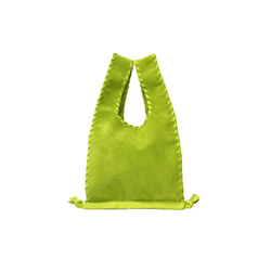 ミニ巾着バッグチャーム/キーホルダー/イヤホンケース【カーキ】 巾着