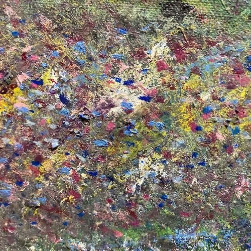 日本)尾瀬の風景・F4号(333×242)・油絵 絵画 サネアツアート