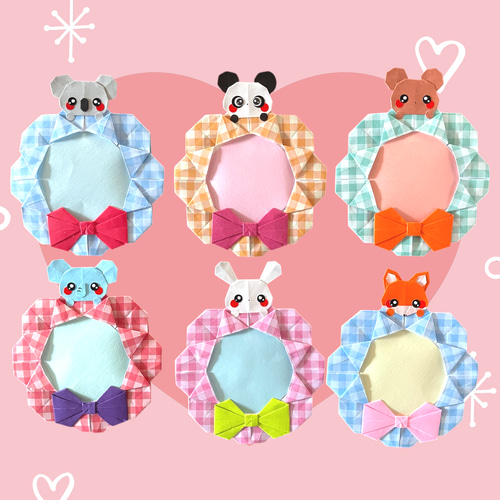 メッセージカード 折り紙ハンドメイド 幼稚園 保育園 介護施設 折り紙