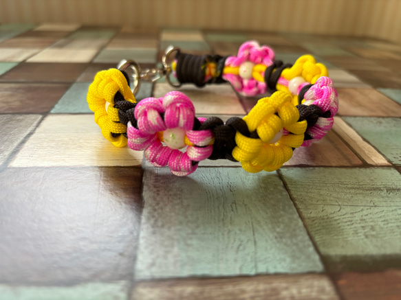 パラコード 花柄チョーカー ペット服・アクセサリー sora 通販