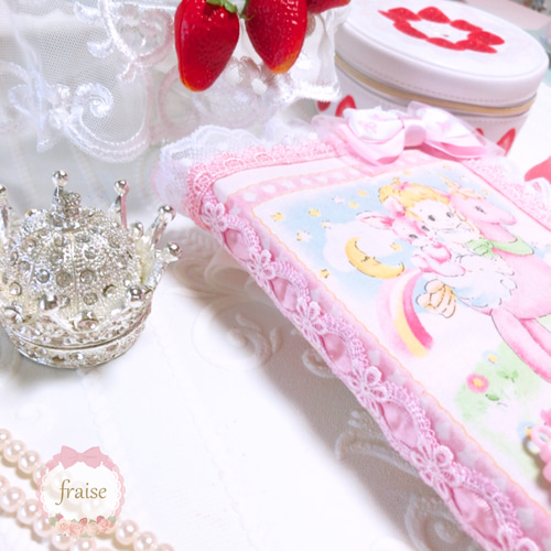 レア パネル柄 ハローベイビー A6ポーチ ピンク うさぎ ゆめかわ 出産