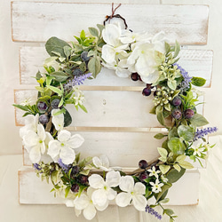 紫（パープル） リース のおすすめ人気通販｜Creema(クリーマ) 国内