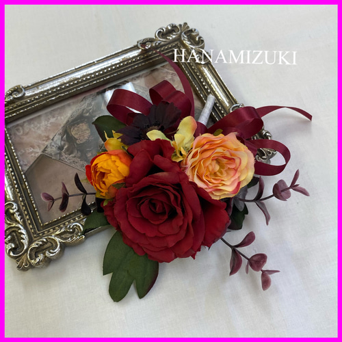 ウエディング装飾 ケーキナイフフラワー トーチフラワー ナイフ装花