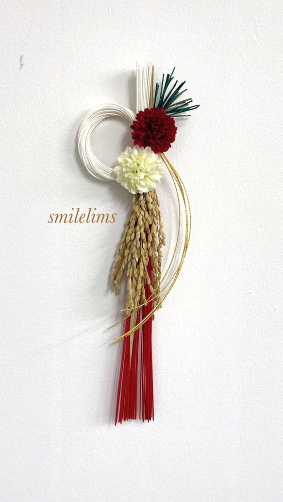 ☆Newお正月飾り しめ飾り ❀✿（小） しめ縄・しめ飾り smilelims