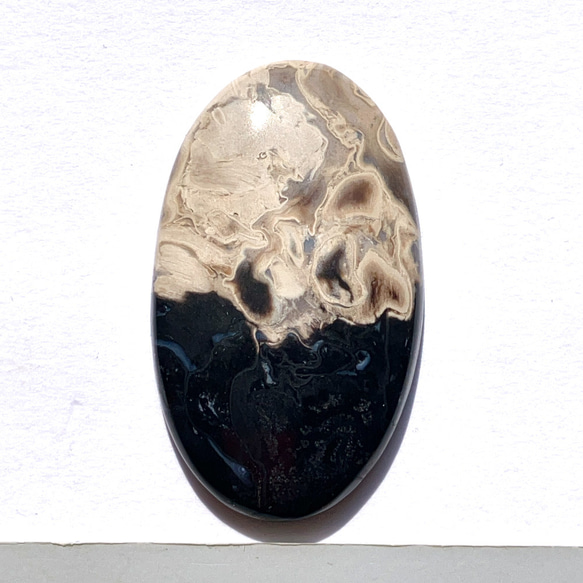 パームルートアゲート[54] 38x22mm 32Cts 天然石 ／ ルース