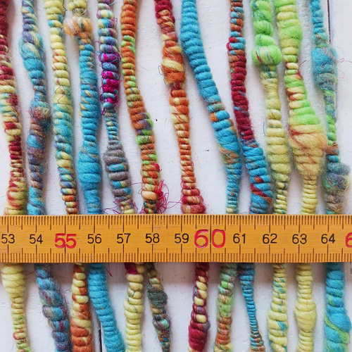 アートヤーン スーパーコイル 手紡ぎ（品番334） 毛糸 四つ実 通販