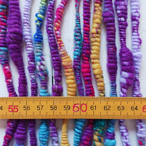 アートヤーン スーパーコイル 手紡ぎ（品番335） 毛糸 四つ実 通販  