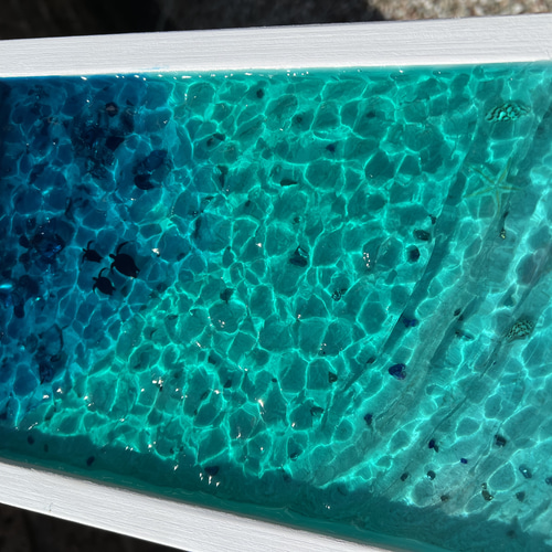 波紋 水面 揺らぎ 海 インテリア その他インテリア雑貨 Happiness