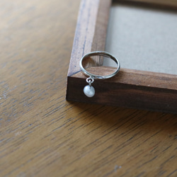 （一）淡水珍珠小指戒指（均碼） 第1張的照片