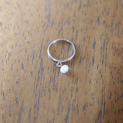 （一）淡水珍珠小指戒指（均碼） 第4張的照片