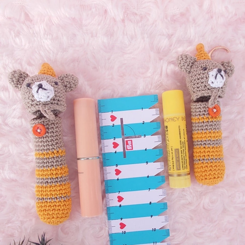 送料無料】リップクリームの長さが選べる ぱーていくまちゃん リップ