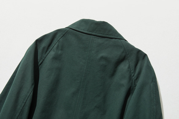 秋の着こなしの主役になるコート　ミドル丈コート　暗い青緑色 240928-3 6枚目の画像