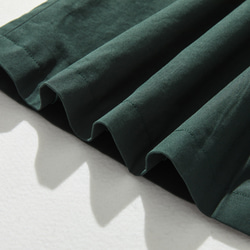 秋の着こなしの主役になるコート　ミドル丈コート　暗い青緑色 240928-3 8枚目の画像