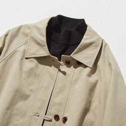 這件外套將成為你秋季穿搭的點睛之筆。中長外套，淺棕色，240928-4 第2張的照片