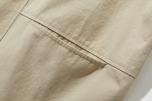 這件外套將成為你秋季穿搭的點睛之筆。中長外套，淺棕色，240928-4 第5張的照片