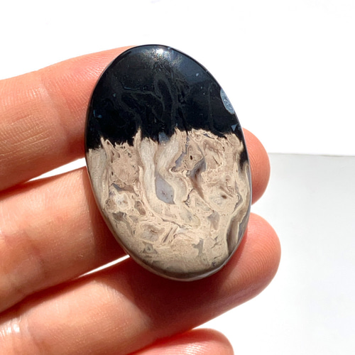 パームルートアゲート[59] 38x25mm 41Ctss 天然石 ／ ルース