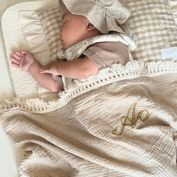 名入れ 刺繍 出産祝い バスタオル バスポンチョ フード付き プレゼント 名前入り スタイ 命名書 誕生日 ブランケット 8枚目の画像