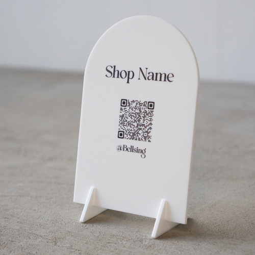 カラー変更OK】ミニサイズミラーアクリル看板 レジ横POP サイン