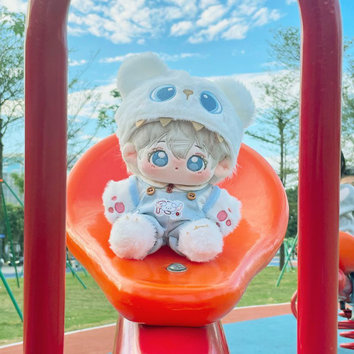 4点セット 20cm 着せ替えぬいぐるみ用服 かわいいモンスターが