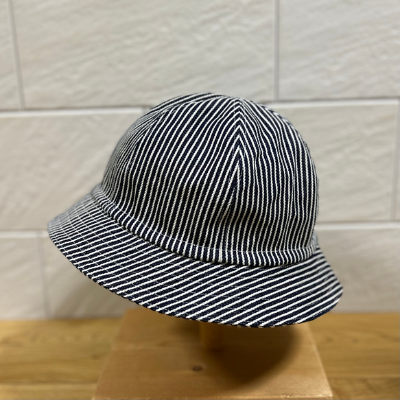 ワンウォッシュデニム☆岡山デニム☆厚手デニム12oz☆バケット