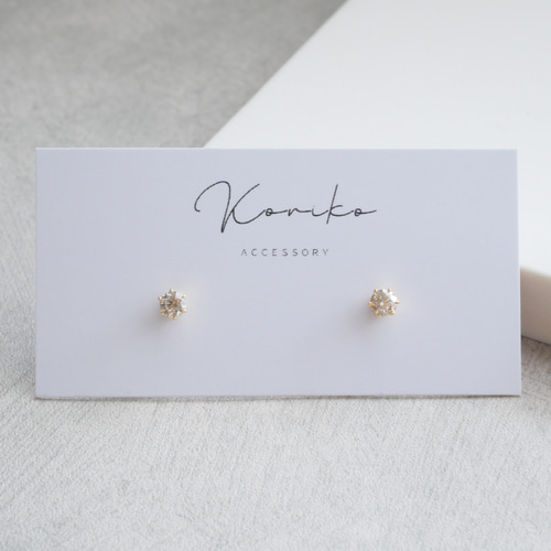 アノニマス様 リクエスト 3点 まとめ商品　モアサナイト 究極◇5mm モアサナイト 一粒ピアス ゴールド◇silver925 鑑別書