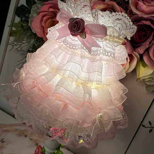 大型 エンジェル 天使 薔薇 ローズガーデン ライト 間接照明