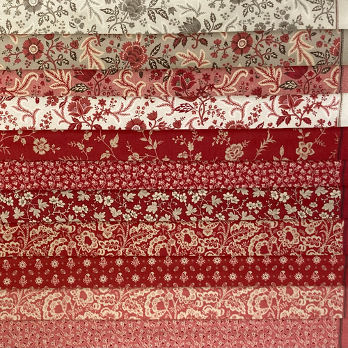 フレンチジェネラル「Rouenneries Trois 11枚セット」moda生地