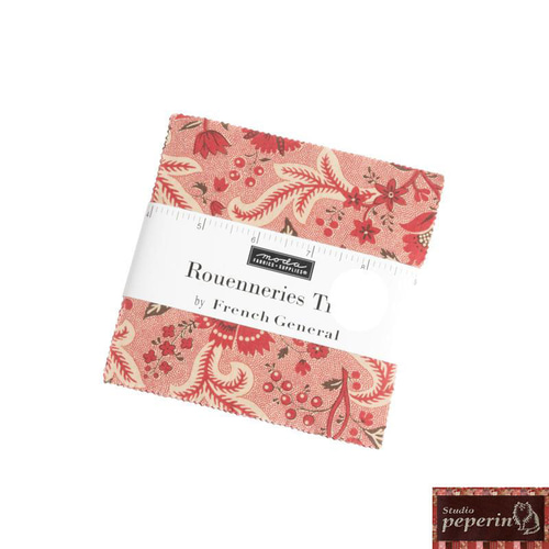 フレンチジェネラル「Rouenneries Trois 11枚セット」moda生地