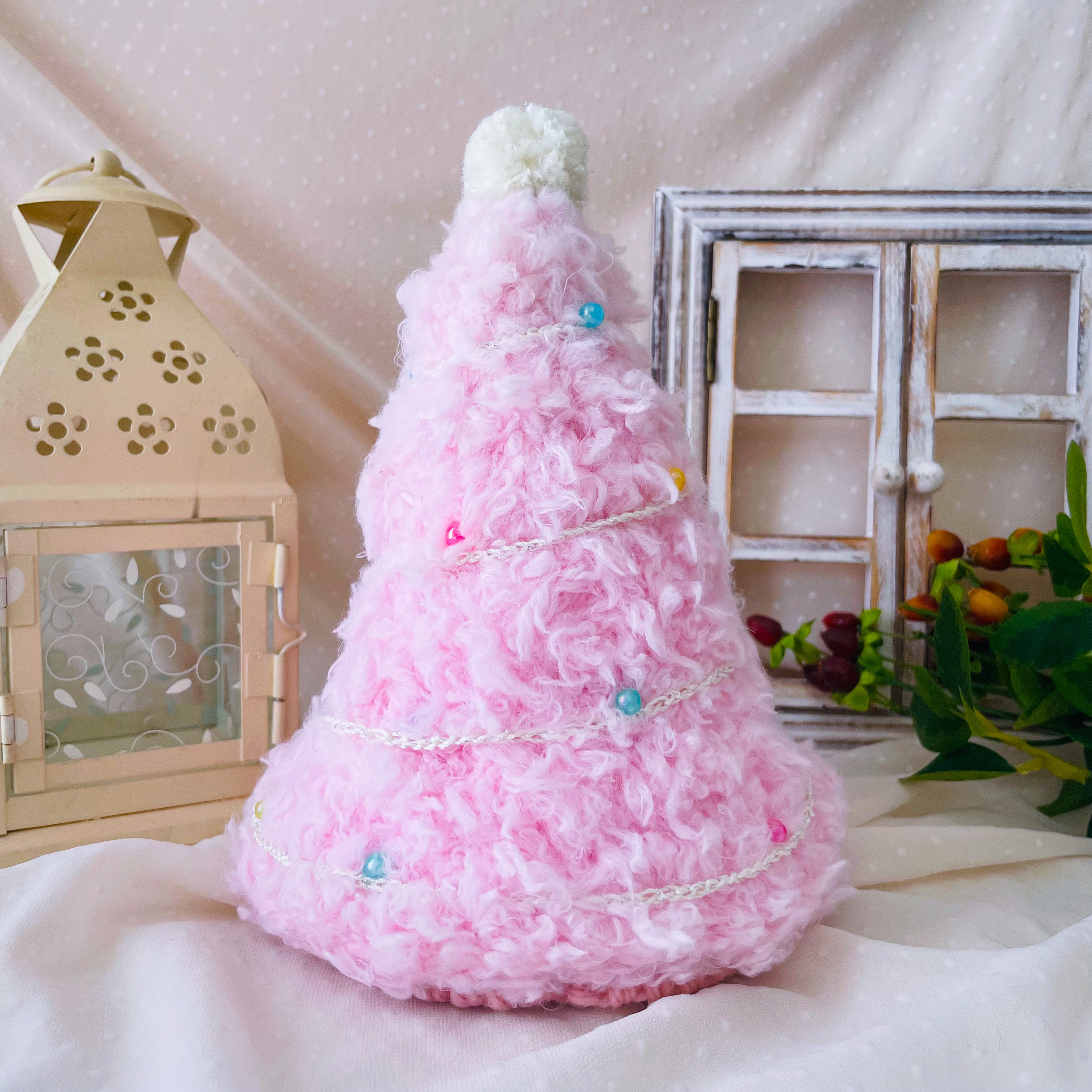 ゆめかわ雪ダルマ♡クリスマスツリー