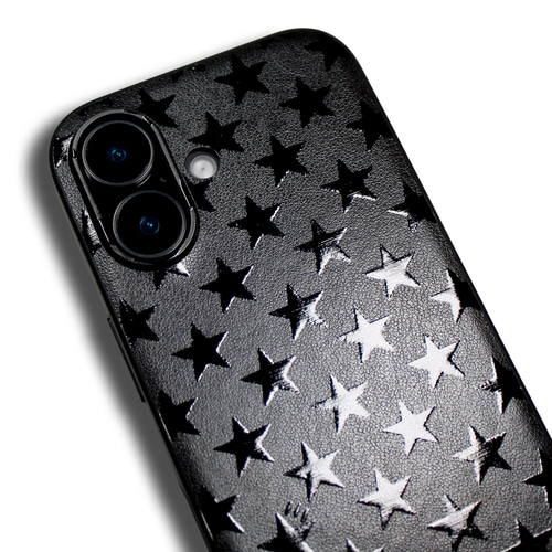 【Iphone15】十字柄 フリップ型 防衝撃 レザー製ケース　ブラック 92efcce2b247fda0418568d1fc00e7