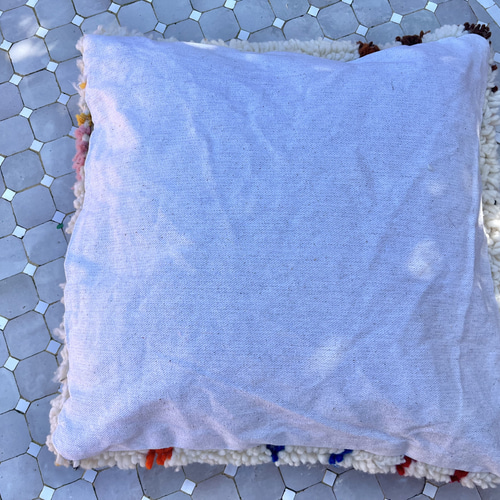 モロッコ アジラル クッション クッションカバー プフ ラグ 197