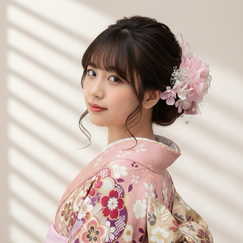 ピンク　和装髪飾り　振袖髪飾り　成人式髪飾り　色打掛髪飾り　結婚式髪飾り 大人気♡桜 ピンク 和装 成人式用髪飾り 振袖 着物 袴 色打掛 卒業式