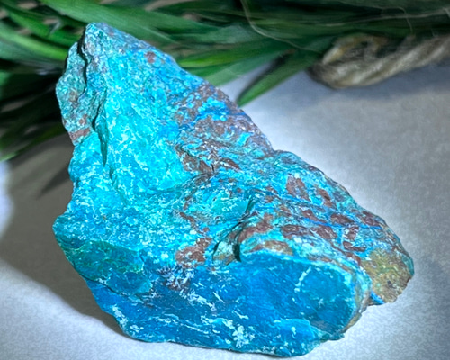 女神の石✨ クリソコラ 珪孔雀石 原石 ラフストーン その他置物 東洋