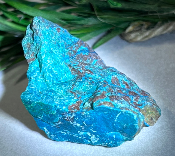 女神の石✨ クリソコラ 珪孔雀石 原石 ラフストーン その他置物 東洋