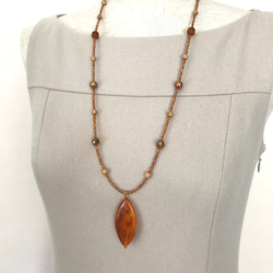 オレンジ（橙） ネックレス・ペンダント の人気通販｜Creema