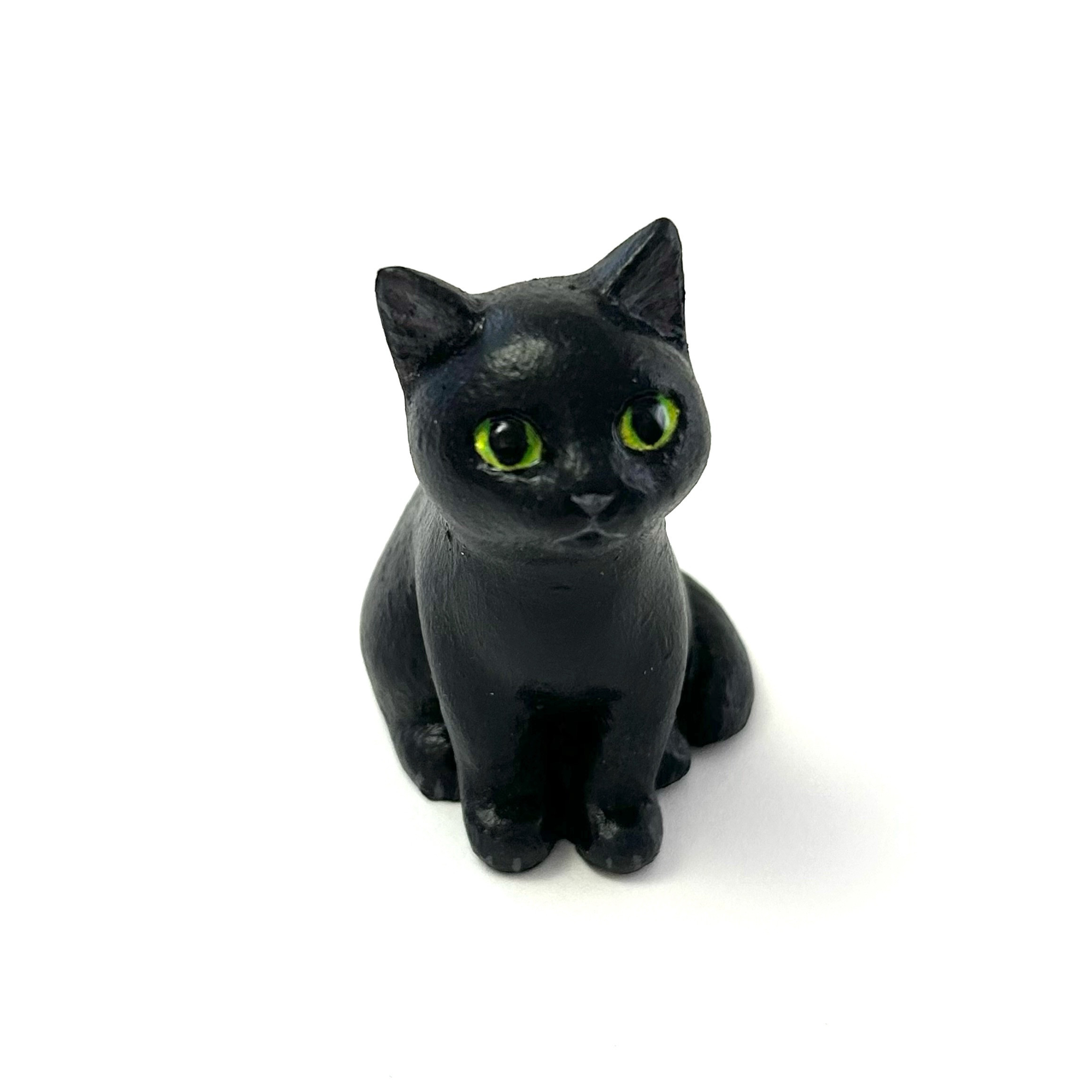 黒猫　置物　AHURA社 ID-617 黒猫 置物 AHURA社 ID-617の通販 by 蘭々's shop｜ラクマ