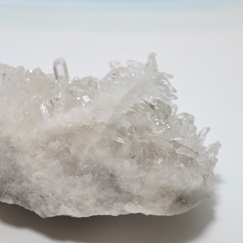 美しい鉱物標本】大きな天然水晶クラスター／518グラム その他