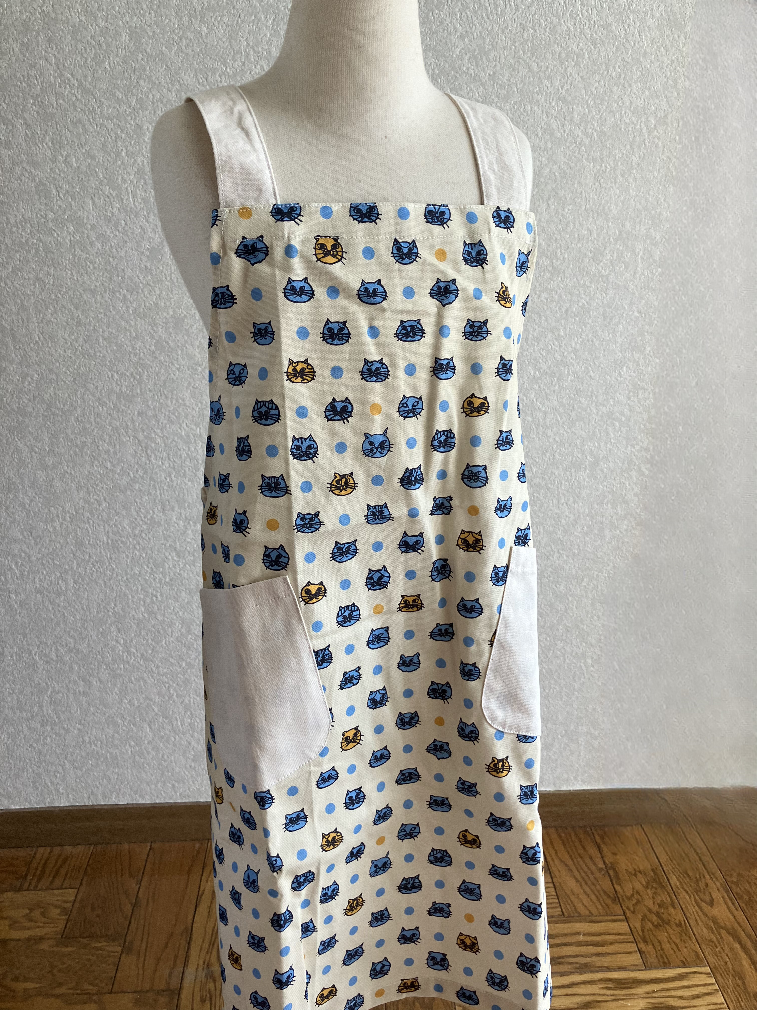 被布エプロン　120cm 楽天市場】かぶり エプロン（和服｜キッズファッション