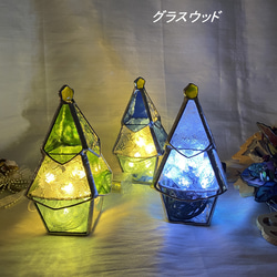 クリスマス ツリー どんぐりアート 置き物 オブジェ どんぐりの