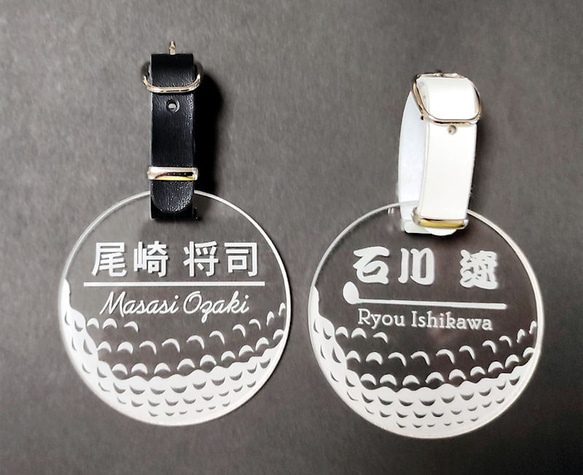 新品未使用 CLUBHAUS ネームタグ クラブハウス ゴルフ ネーム