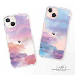 大特価⭐️iPhone16Pro スマホケース オシャレ サンセット風デザイン 全機種対応】夕日 空 海 スマホケース / iPhone 16pro / Xperia10 VI